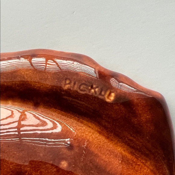 Ceramic Fish-Shaped Plate  Vintage Holland Mold - Picture 5 of 7